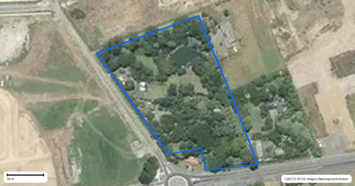 Property context map for 6 Dyke Road, Karaka, Papakura