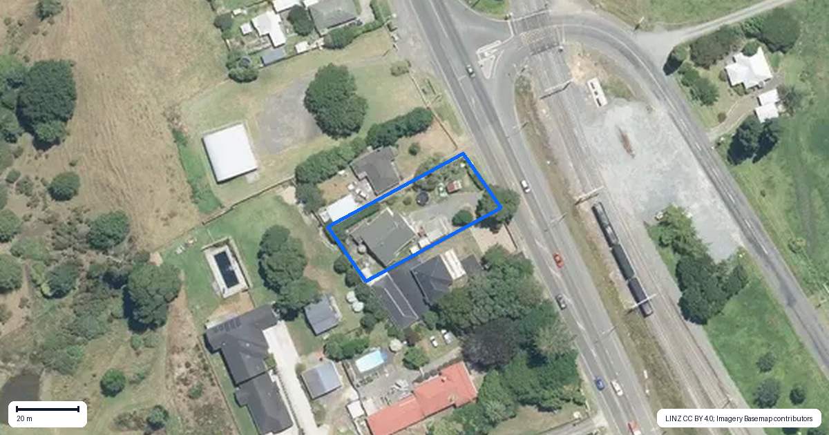 Property context map for 1026 Paerata Road, Paerata, Pukekohe