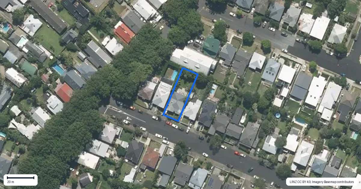 Property context map for 41 Sherwood Avenue, Grey Lynn, Auckland