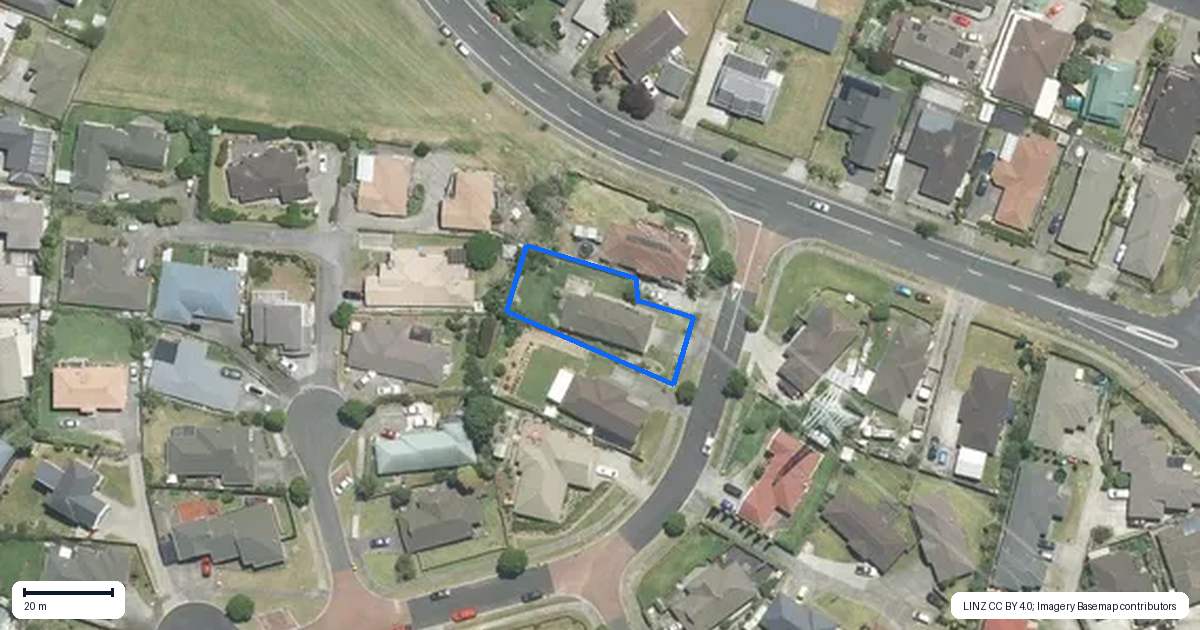 Property context map for 3 Libnai Avenue, Clover Park, Auckland