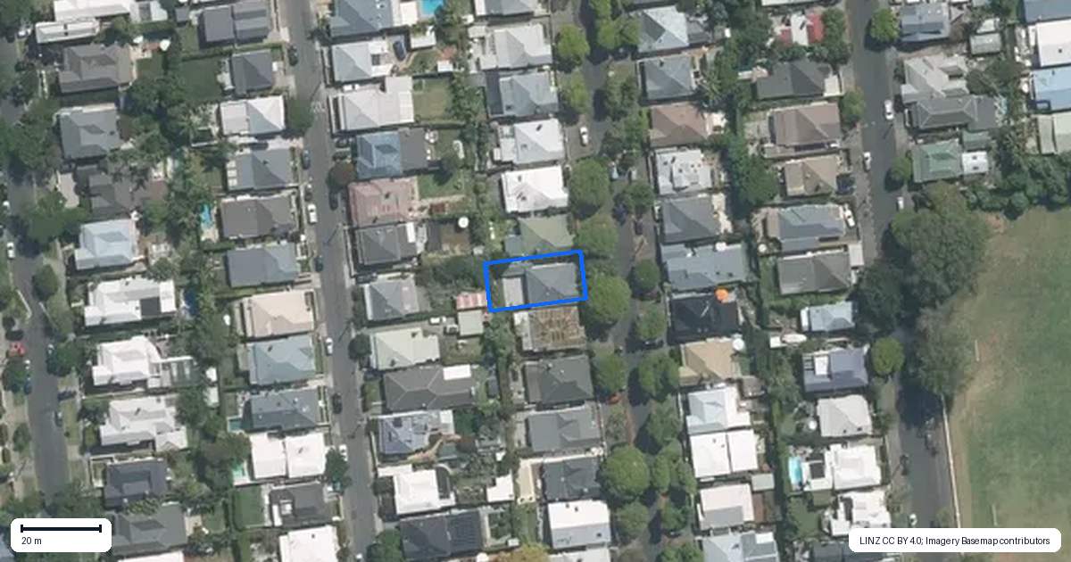 Property context map for 23 Islington Street, Ponsonby, Auckland