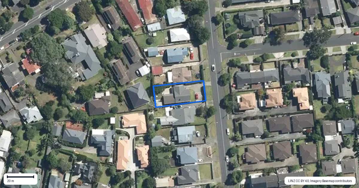 Property context map for 466 Onehunga Mall, Onehunga, Auckland