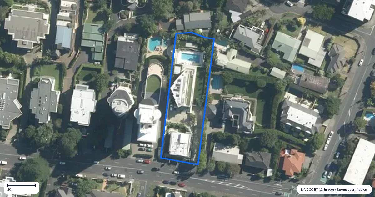 Property context map for 2/464 Remuera Road, Remuera, Auckland