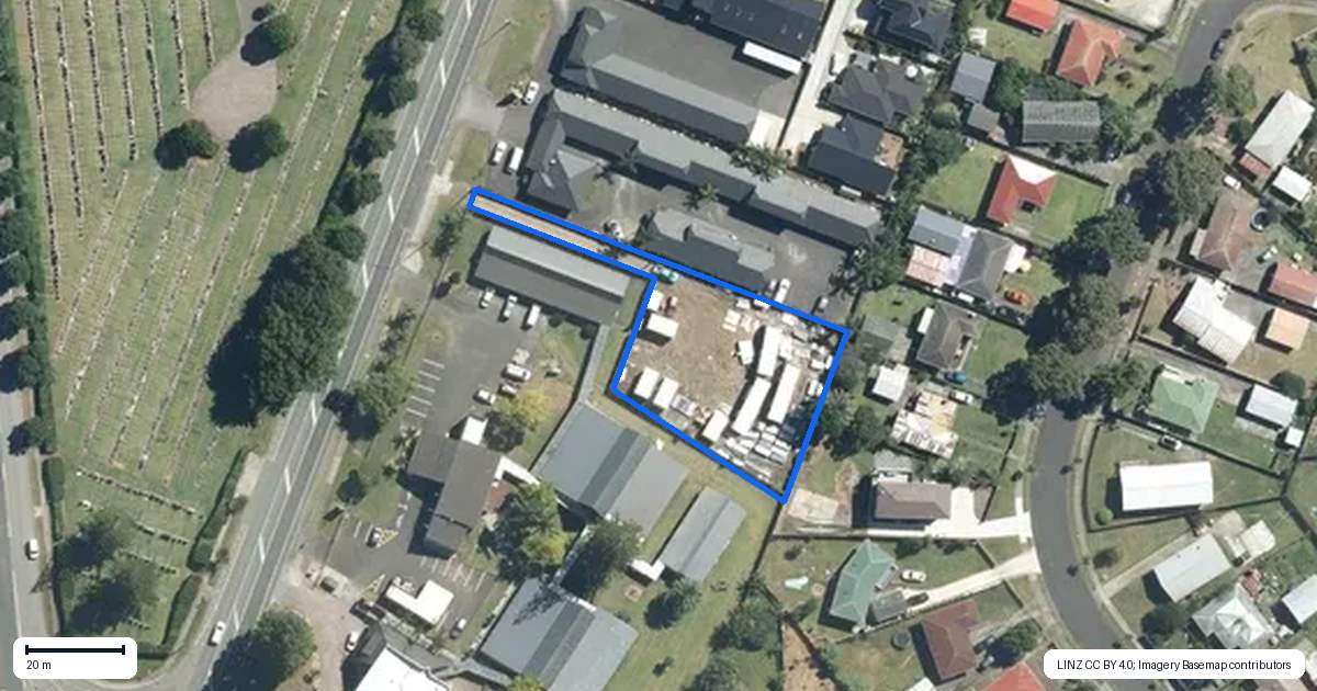 Property context map for 140 McKenzie Road, Mangere Bridge, Auckland