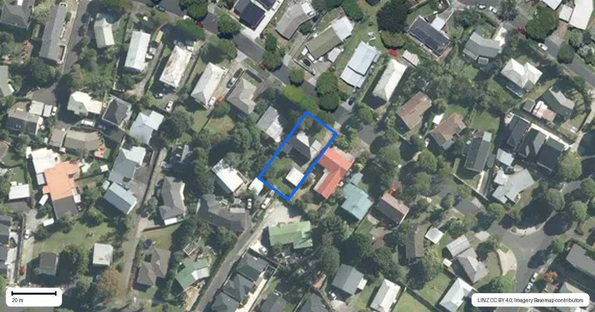 Property context map for 49 Caulton Street, St Johns, Auckland