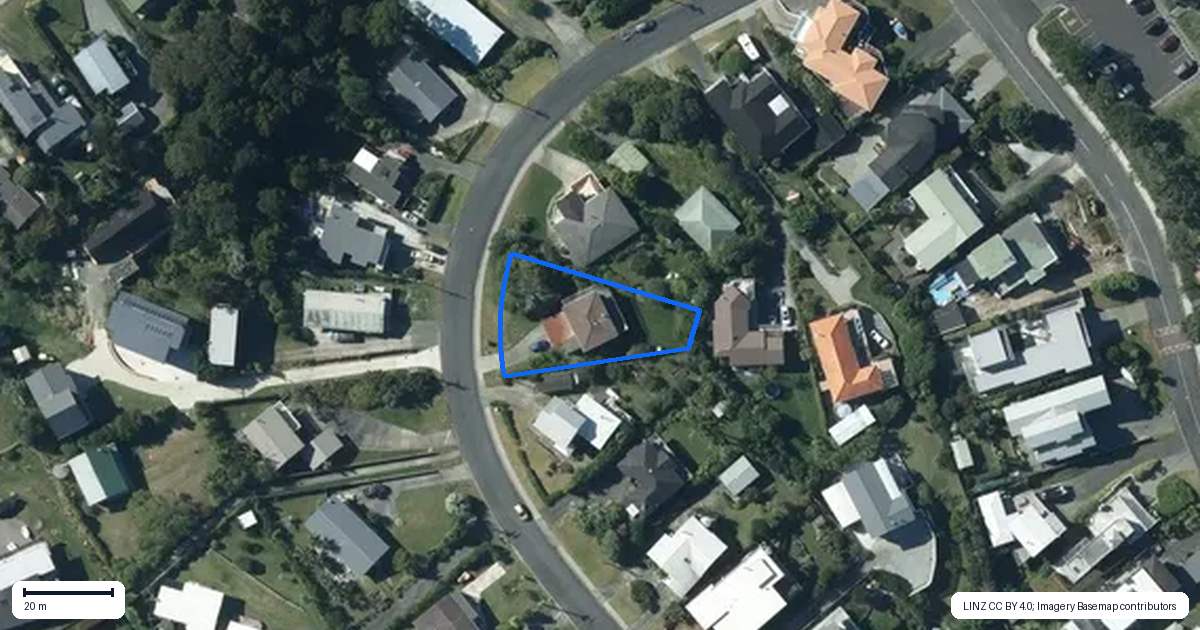 Property context map for 26 Deerness Crescent, Algies Bay