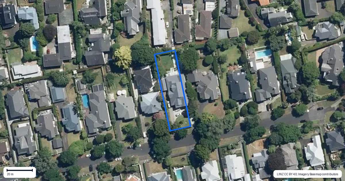 Property context map for 12A Pukenui Road, Epsom, Auckland