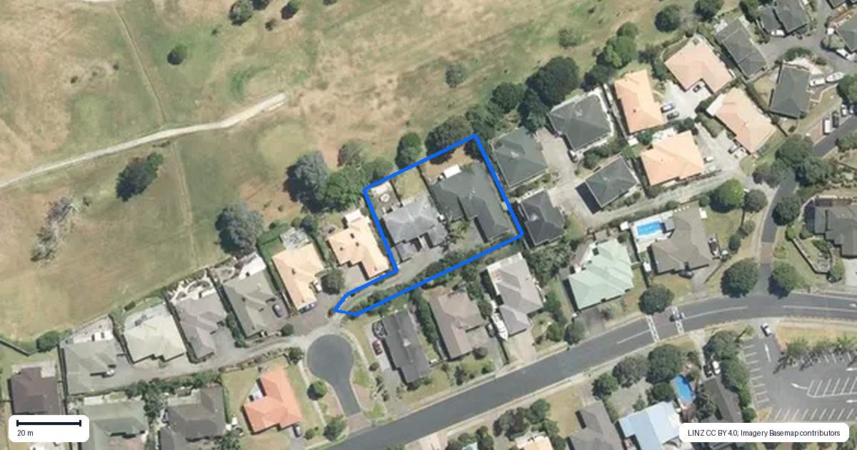 Property context map for 8 Tiller Court, Gulf Harbour, Whangaparaoa
