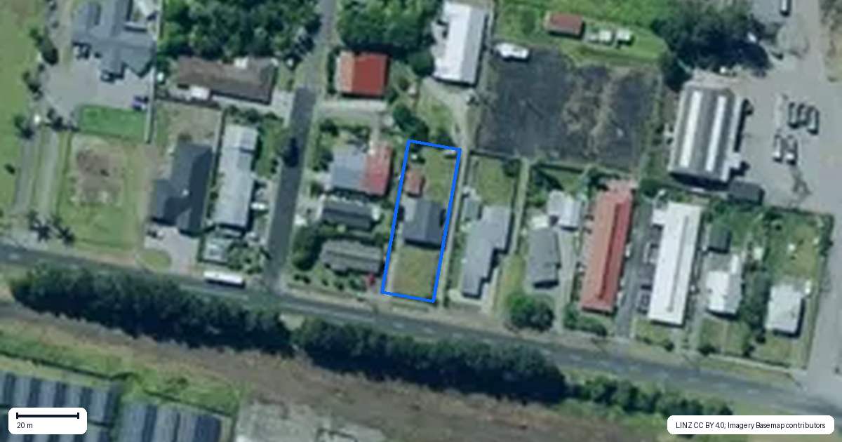 Property context map for 37 Station Road, Dargaville