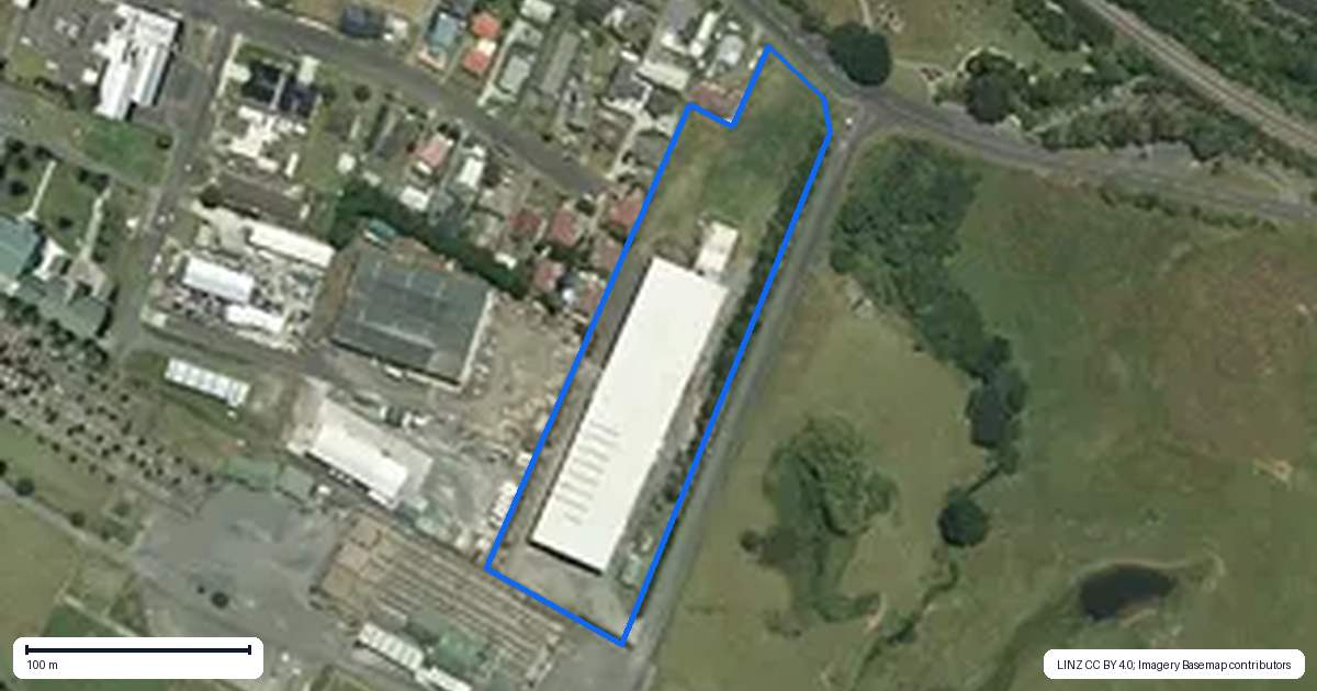 Property context map for 26 Tuakau Saleyards Road, Tuakau
