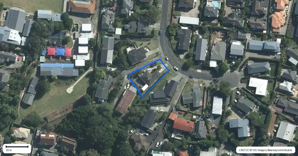 Property context map for 11 Piccadilly Place, Kohimarama, Auckland