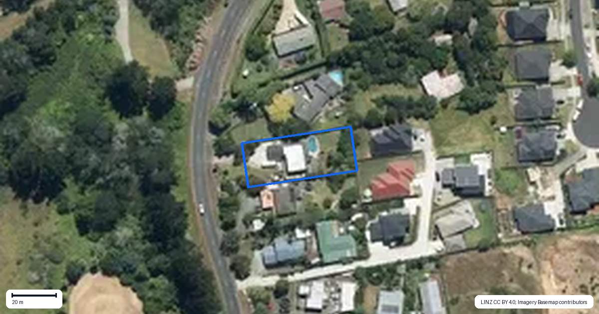 Property context map for 34 O'Neills Road, Swanson, Auckland