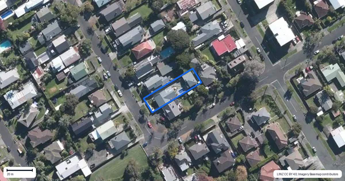 Property context map for 3 Hawea Road, Point Chevalier, Auckland