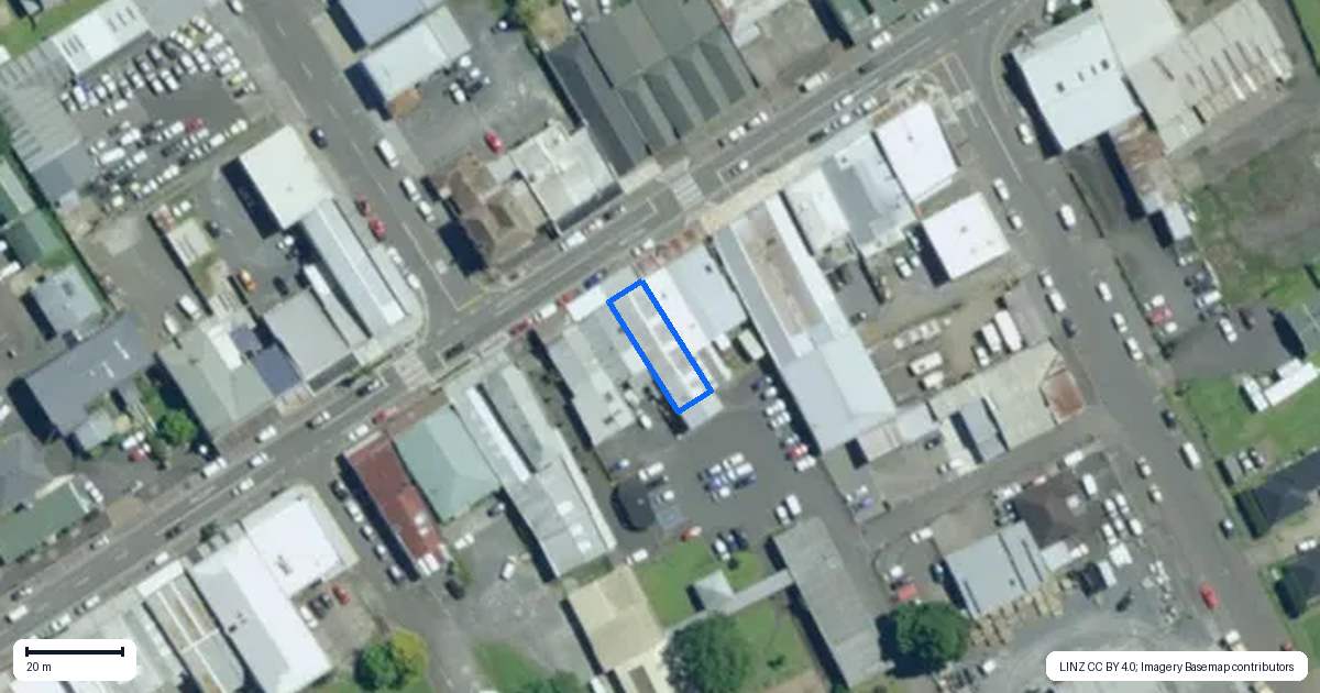 Property context map for 89 Broadway, Kaikohe