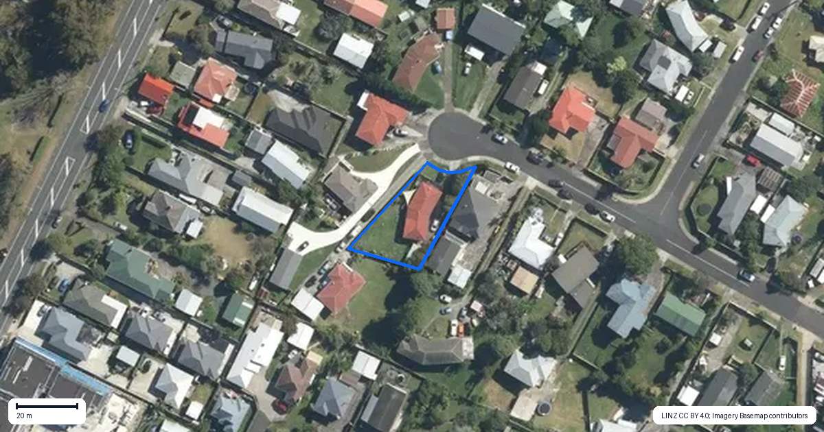 Property context map for 38 Meilland Place, Glen Eden, Auckland