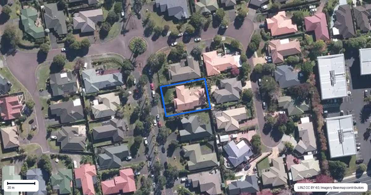 Property context map for 7 Northwood Avenue, Albany, Auckland