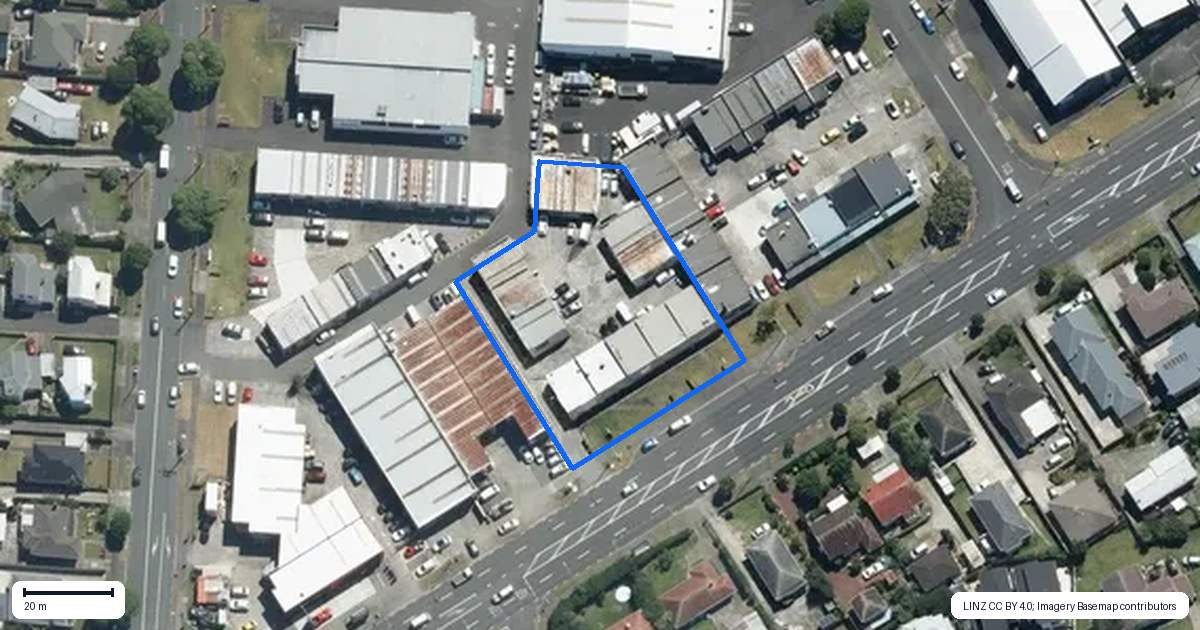 Property context map for 57C Wolverton Street, Avondale, Auckland