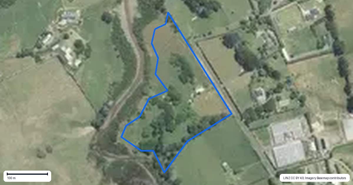 Property context map for 336 Oira Road, Karaka, Papakura