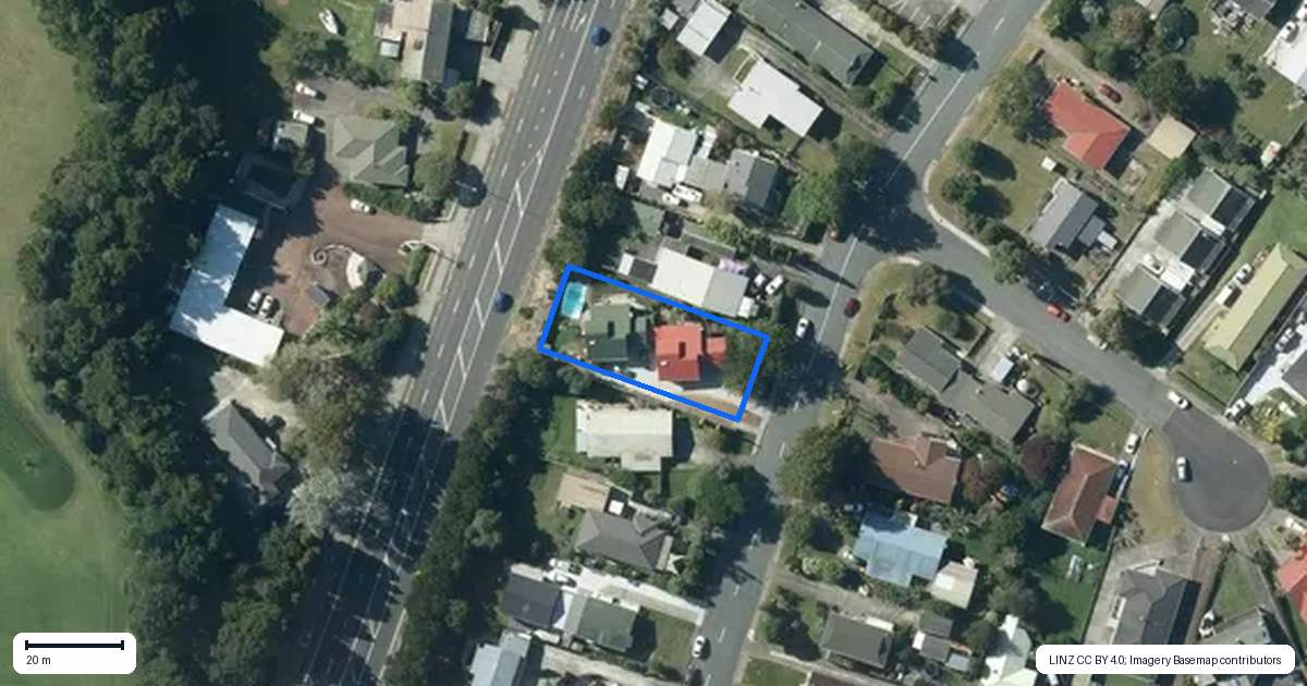 Property context map for 14A Hauiti Drive, Warkworth