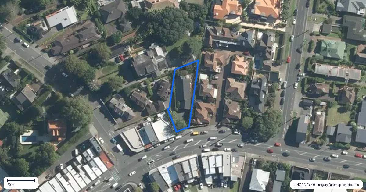 Property context map for 634A Remuera Road, Remuera, Auckland