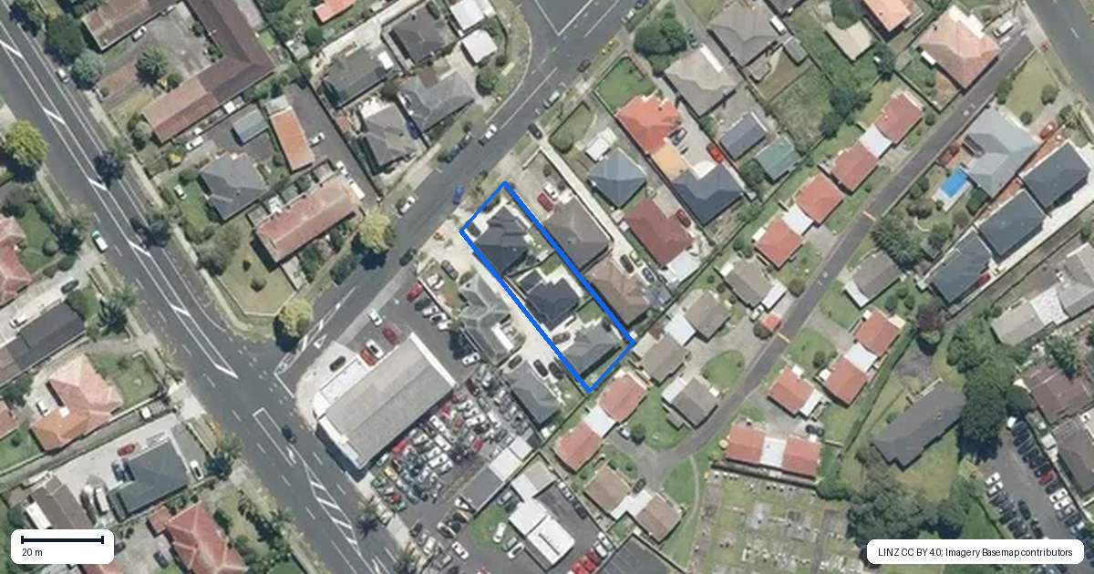 Property context map for 7 Maxwell Avenue, Papatoetoe, Auckland