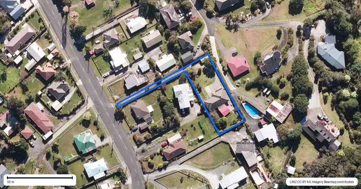 Property context map for 10C Okahu Road, Kaitaia