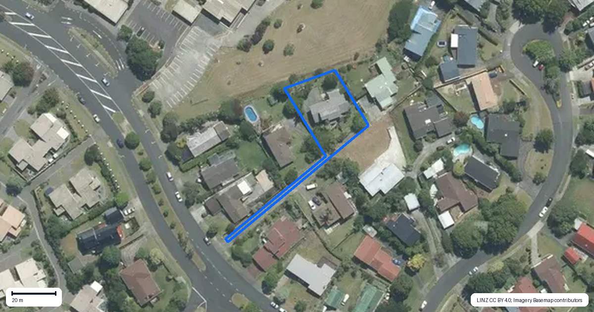 Property context map for 103 Becroft Drive, Forrest Hill, Auckland