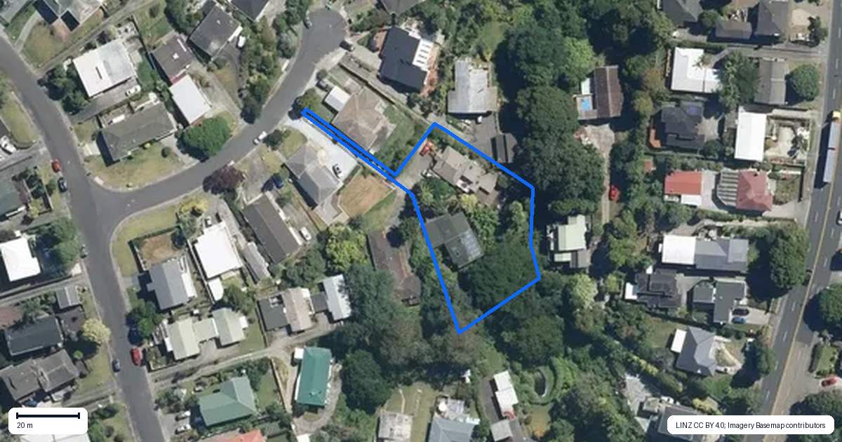 Property context map for 11B Impala Place, Hillsborough, Auckland