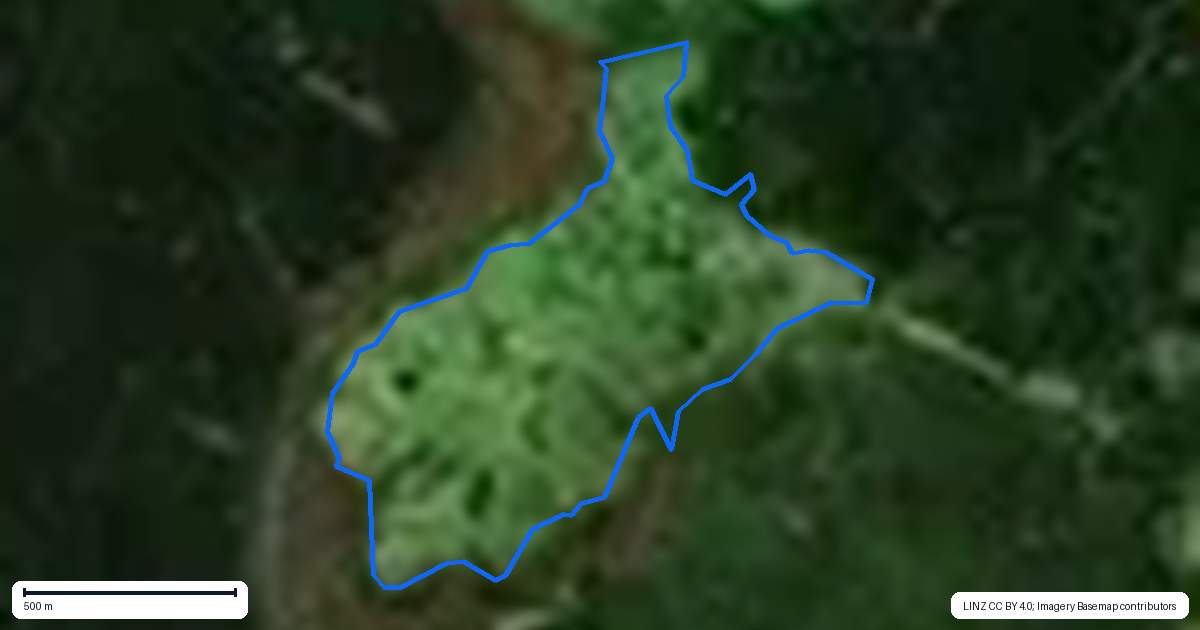 Property context map for 162 Haumanga Road, Broadwood, Kohukohu