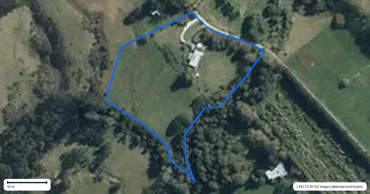 Property context map for 44 Blackbridge Road, Dairy Flat
