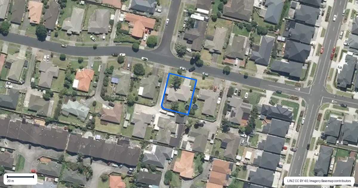 Property context map for 35 Broadhurst Road, Flat Bush, Auckland