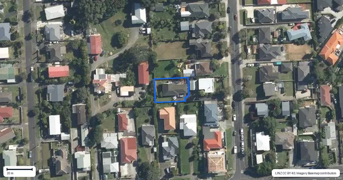 Property context map for 2A Pinewood Street, Avondale, Auckland