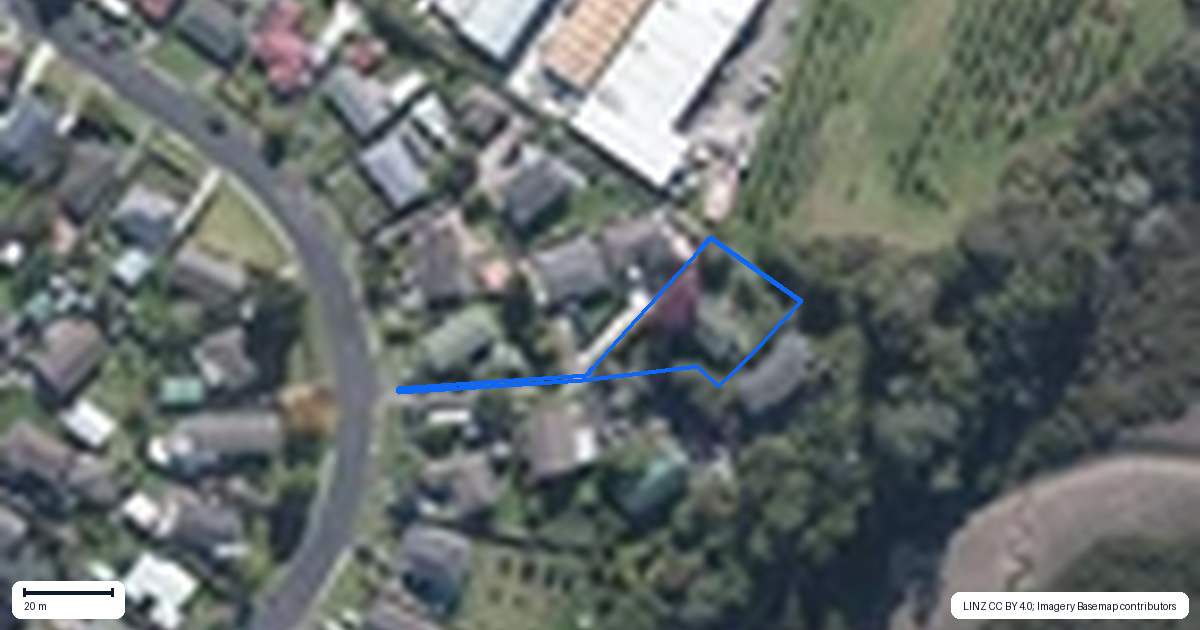 Property context map for 48 Harmel Road, Glendene, Auckland