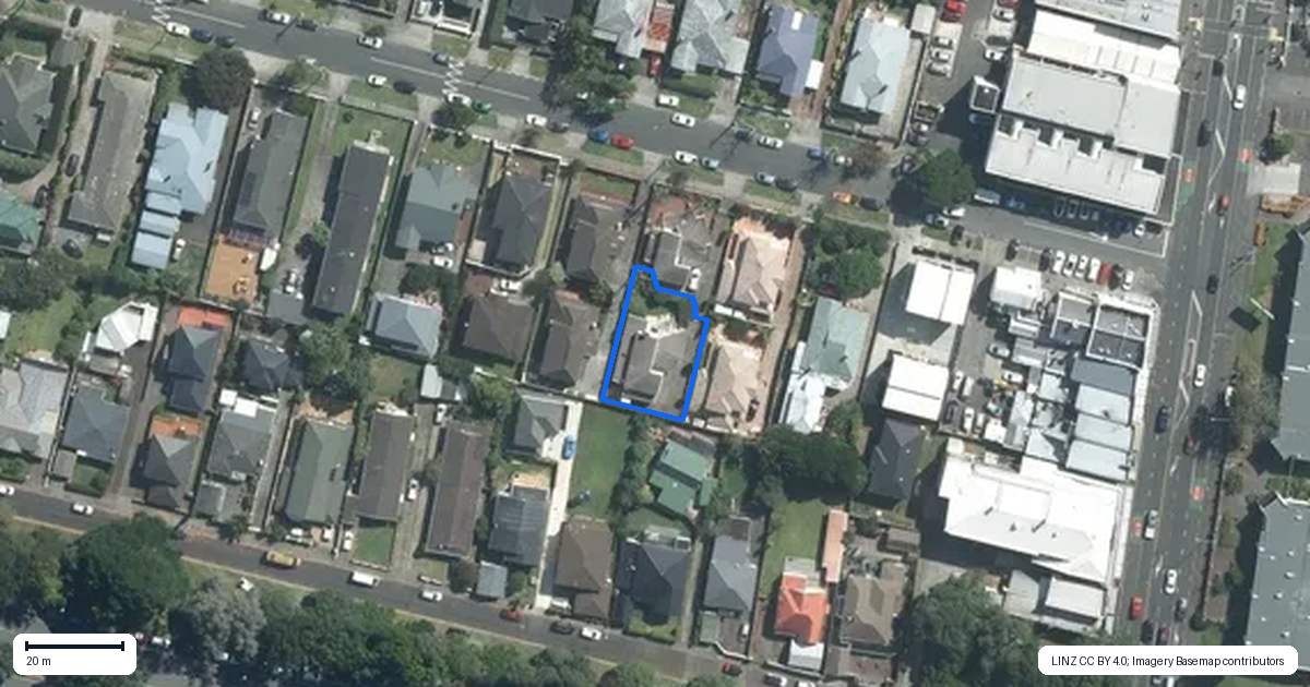 Property context map for 8B Queen Mary Avenue, Epsom, Auckland