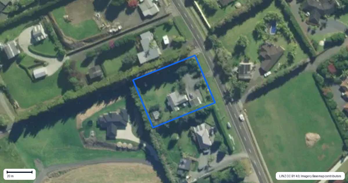 Property context map for 49 Access Road, Kerikeri