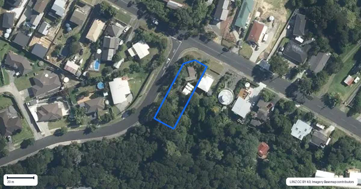 Property context map for 175 Maraetai Drive, Maraetai, Auckland