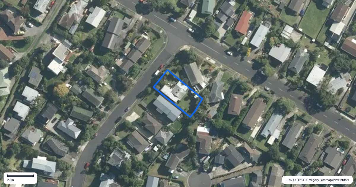 Property context map for 4 Tisdall Crescent, St Johns, Auckland