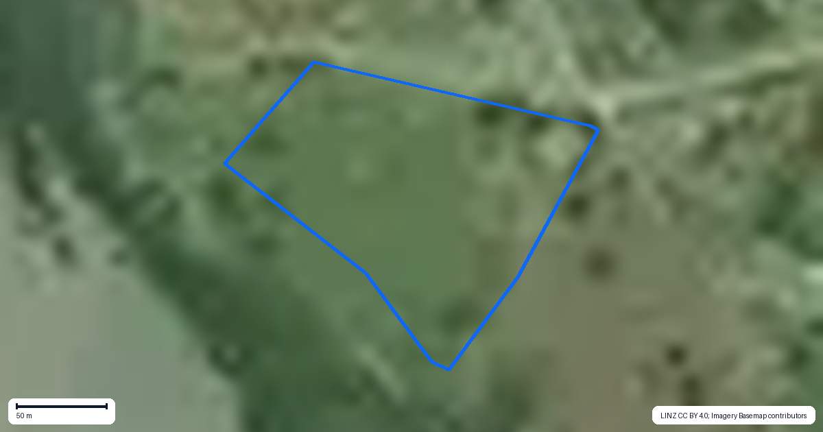 Property context map for 47 Merril Road, Paparoa