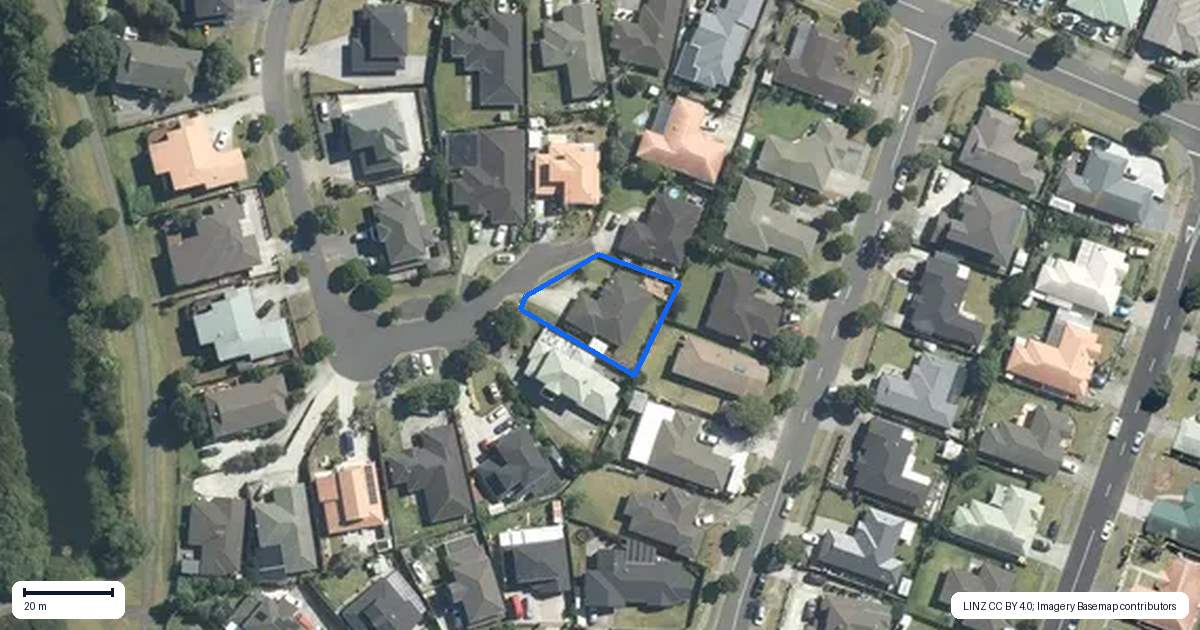 Property context map for 14 Brunswick Rise, Mangere, Auckland