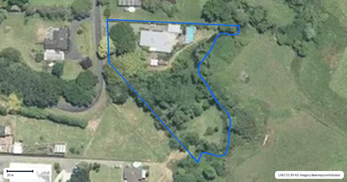 Property context map for 27 Woodlyn Drive, Karaka, Papakura