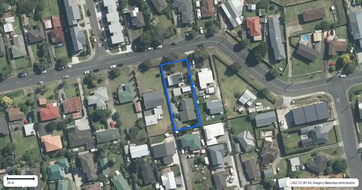 Property context map for 2/27 Hillside Road, Mount Wellington, Auckland