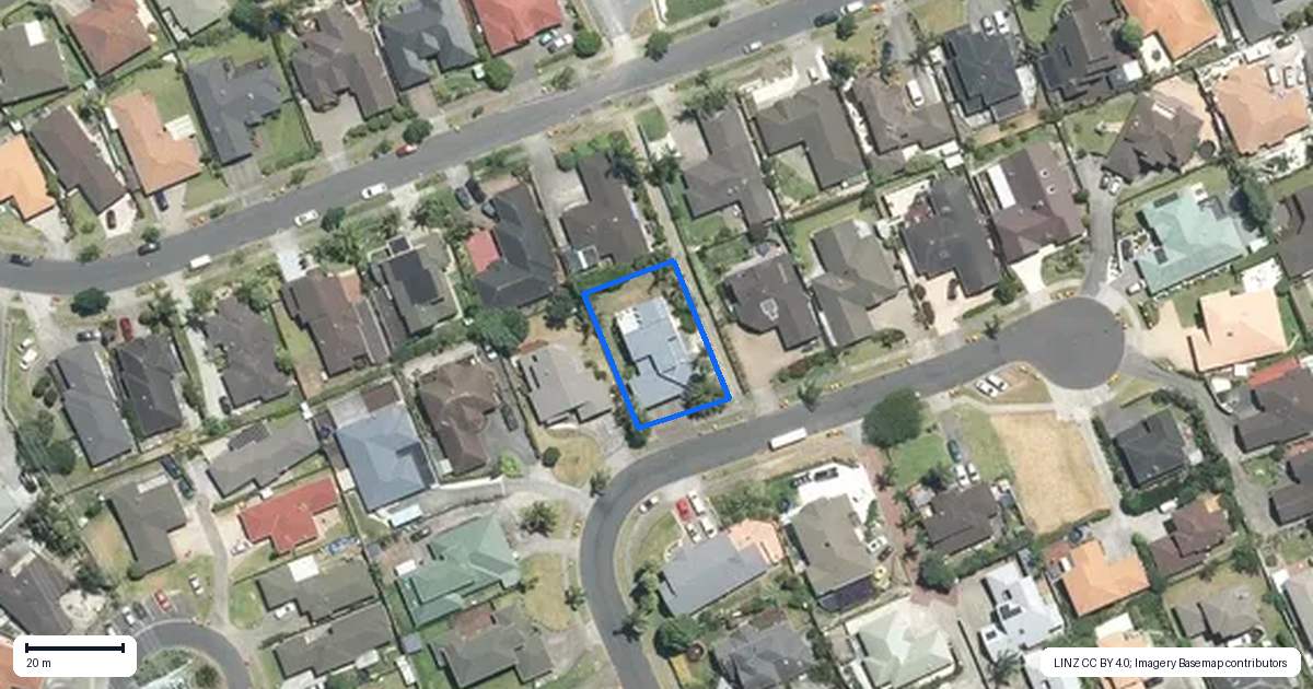 Property context map for 26 Lamia Place, The Gardens, Auckland