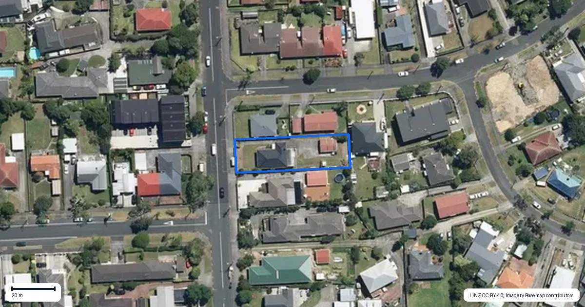 Property context map for 442 Blockhouse Bay Road, Blockhouse Bay, Auckland