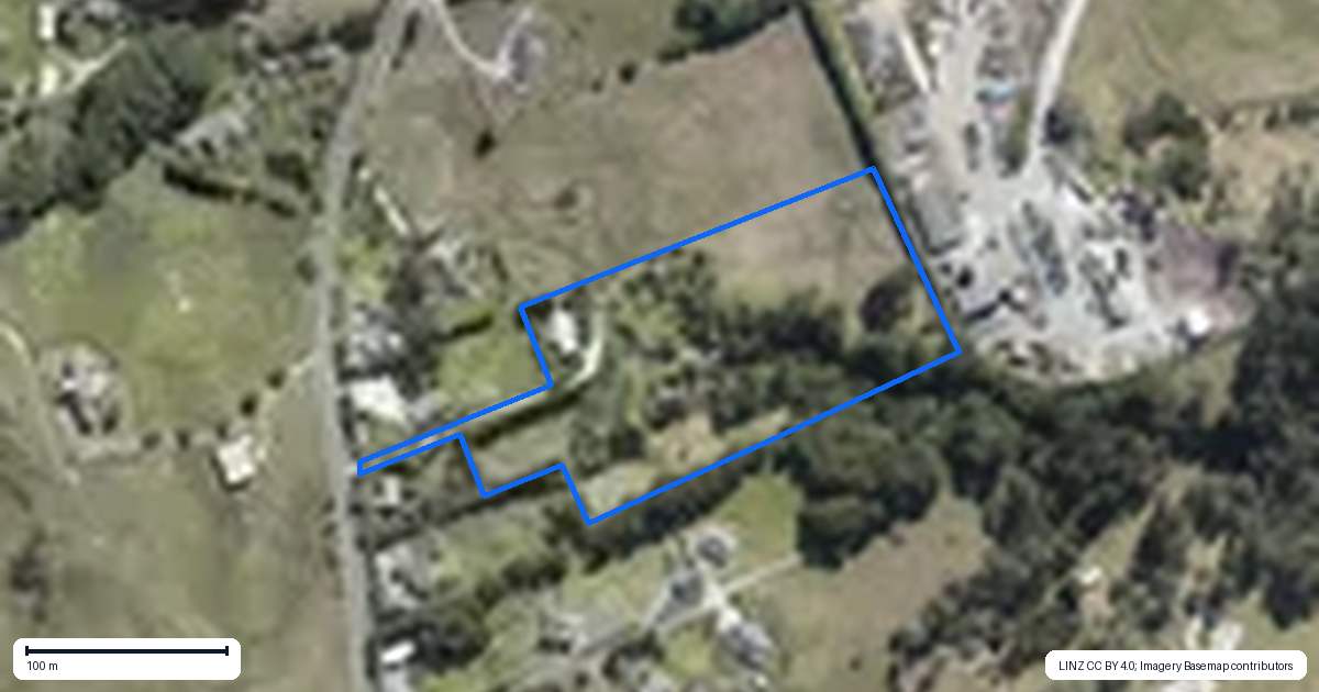 Property context map for 82 Turvey Road, Mangonui