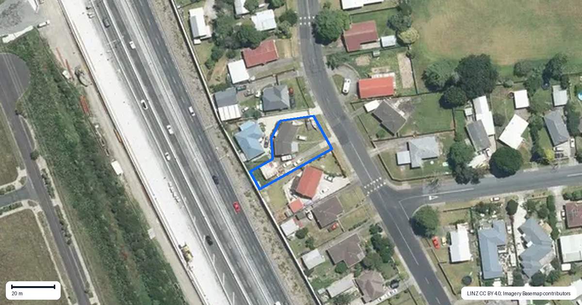 Property context map for 81 Chichester Drive, Rosehill, Papakura