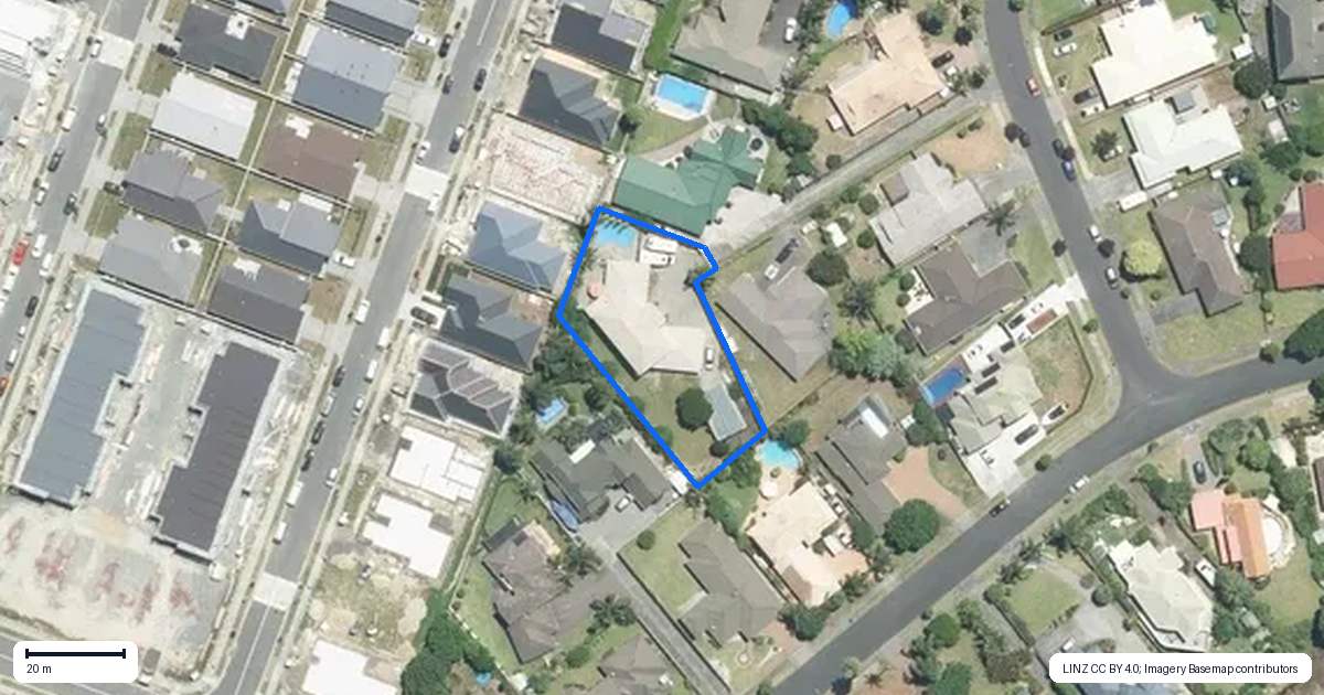 Property context map for 10 Aristoy Close, Conifer Grove, Takanini