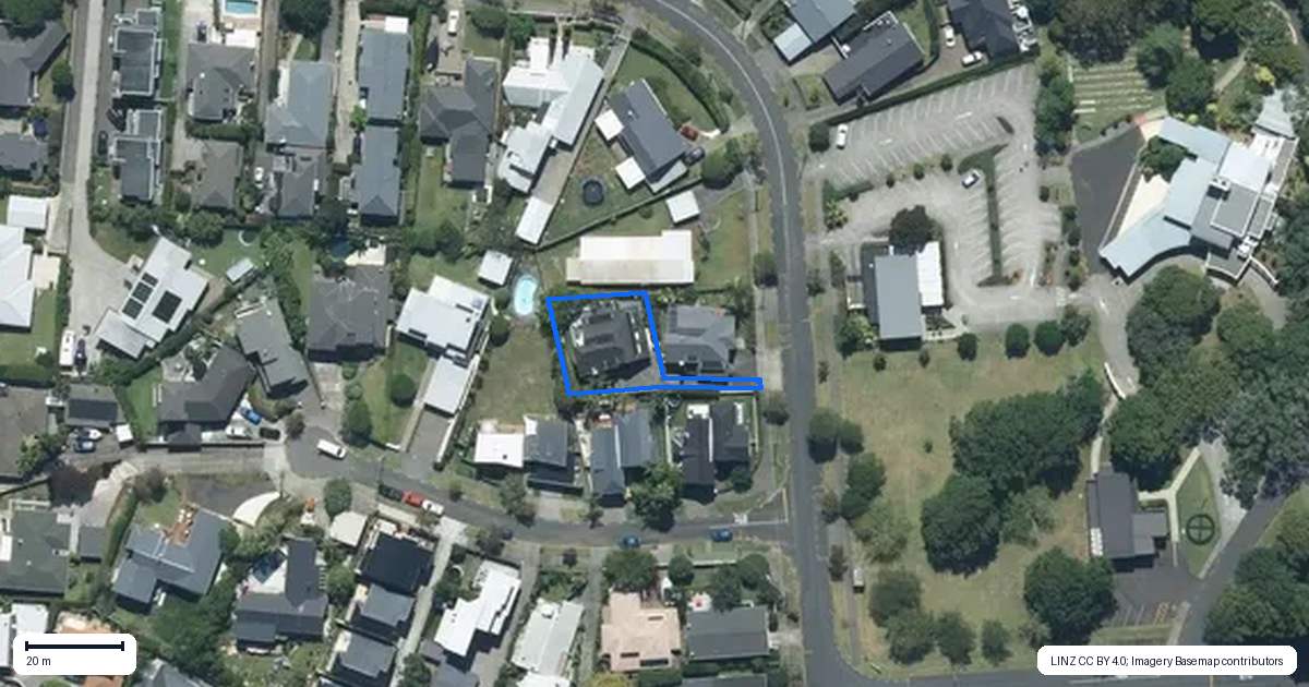 Property context map for 30A Fancourt Street, Meadowbank, Auckland