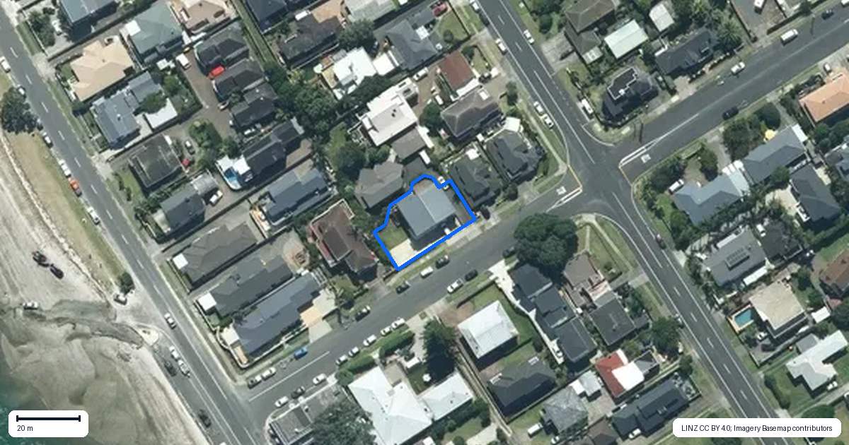 Property context map for 4 Devon Road, Bucklands Beach, Auckland