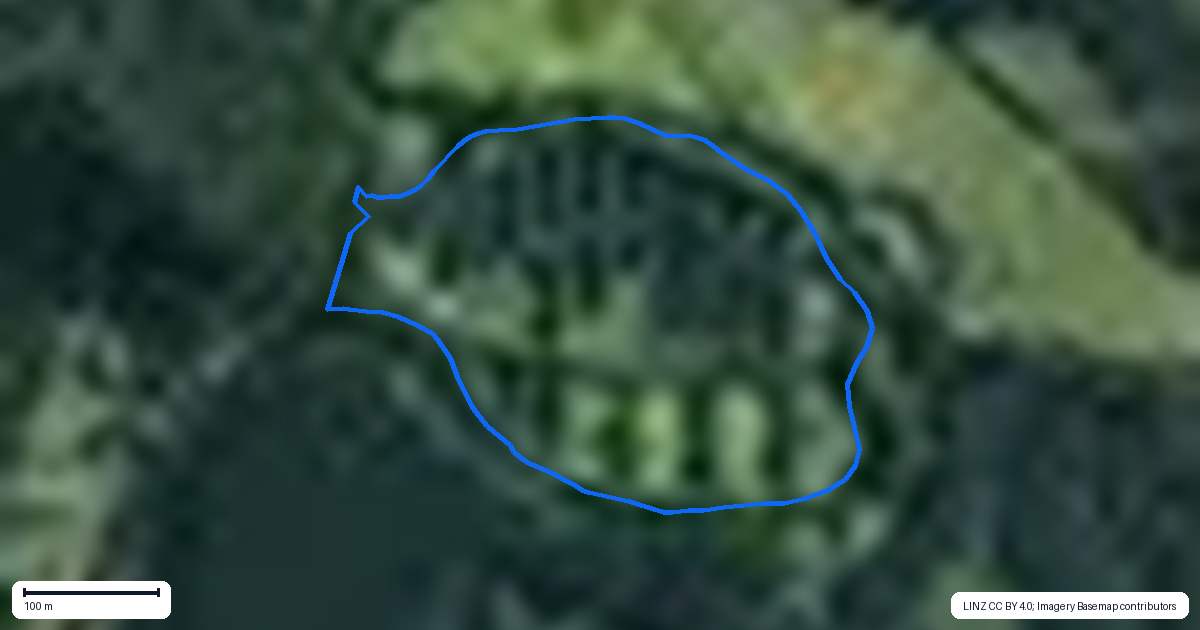 Property context map for 605 Takahue Road, Takahue, Kaitaia