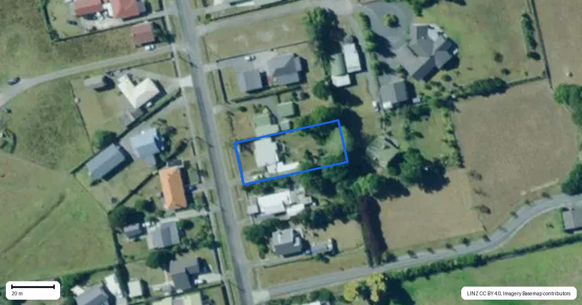 Property context map for 141 Awakino Road, Dargaville